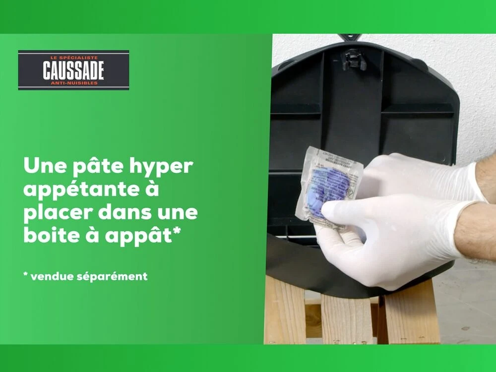 Carpt720 Lot De 4 Boîtes Raticide Canadien Pat'appât Fortes Infestatio – Image 3