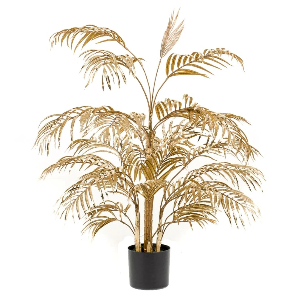 Emerald Palmier Areca Artificiel 105 Cm Doré