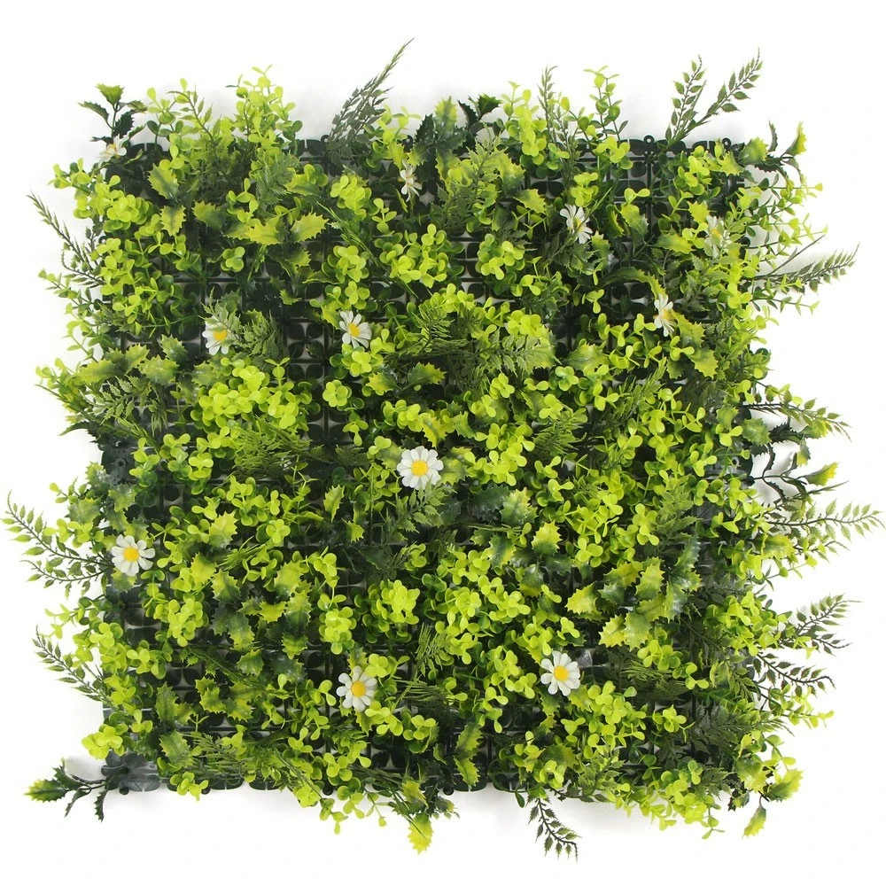 Mur Végétal Artificiel Daisy - 1m X 1m