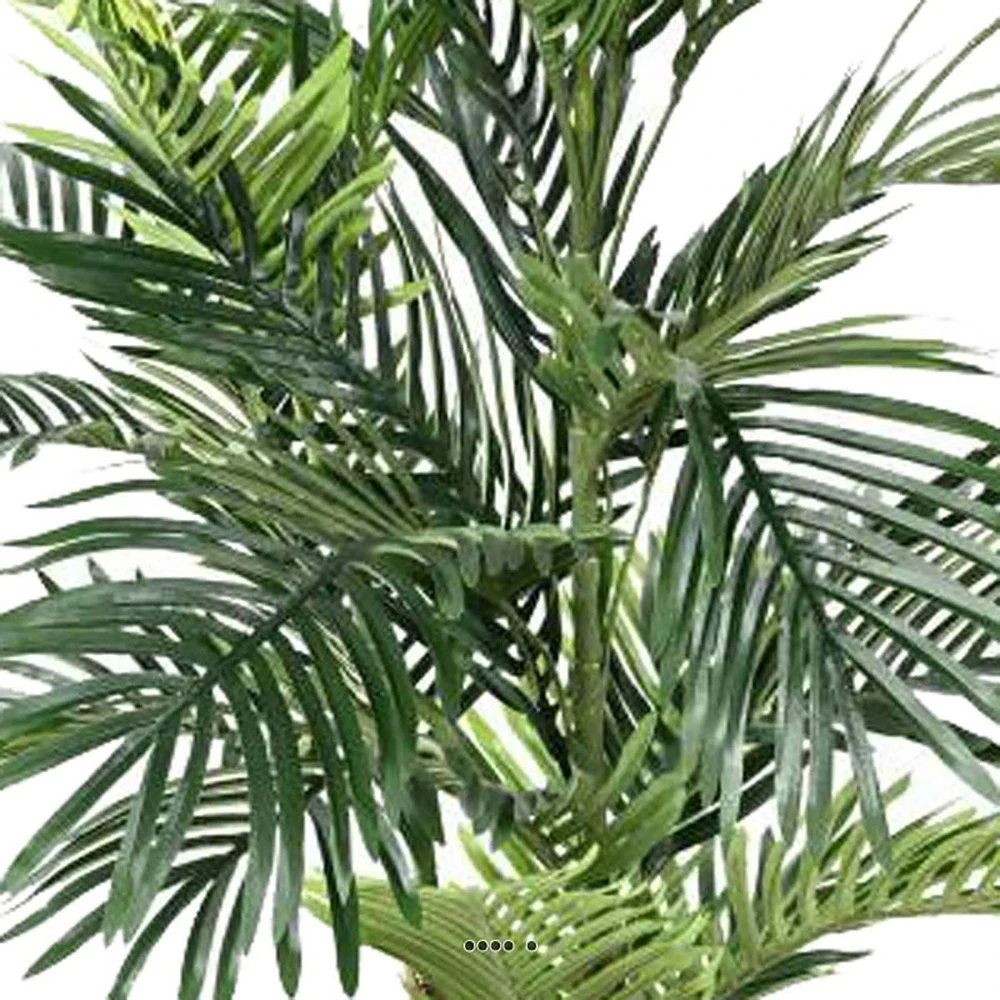 Joli Palmier Areca Artificiel En Pot Multitroncs H 85 Cm Vert - Choisissez Votre â Image 3