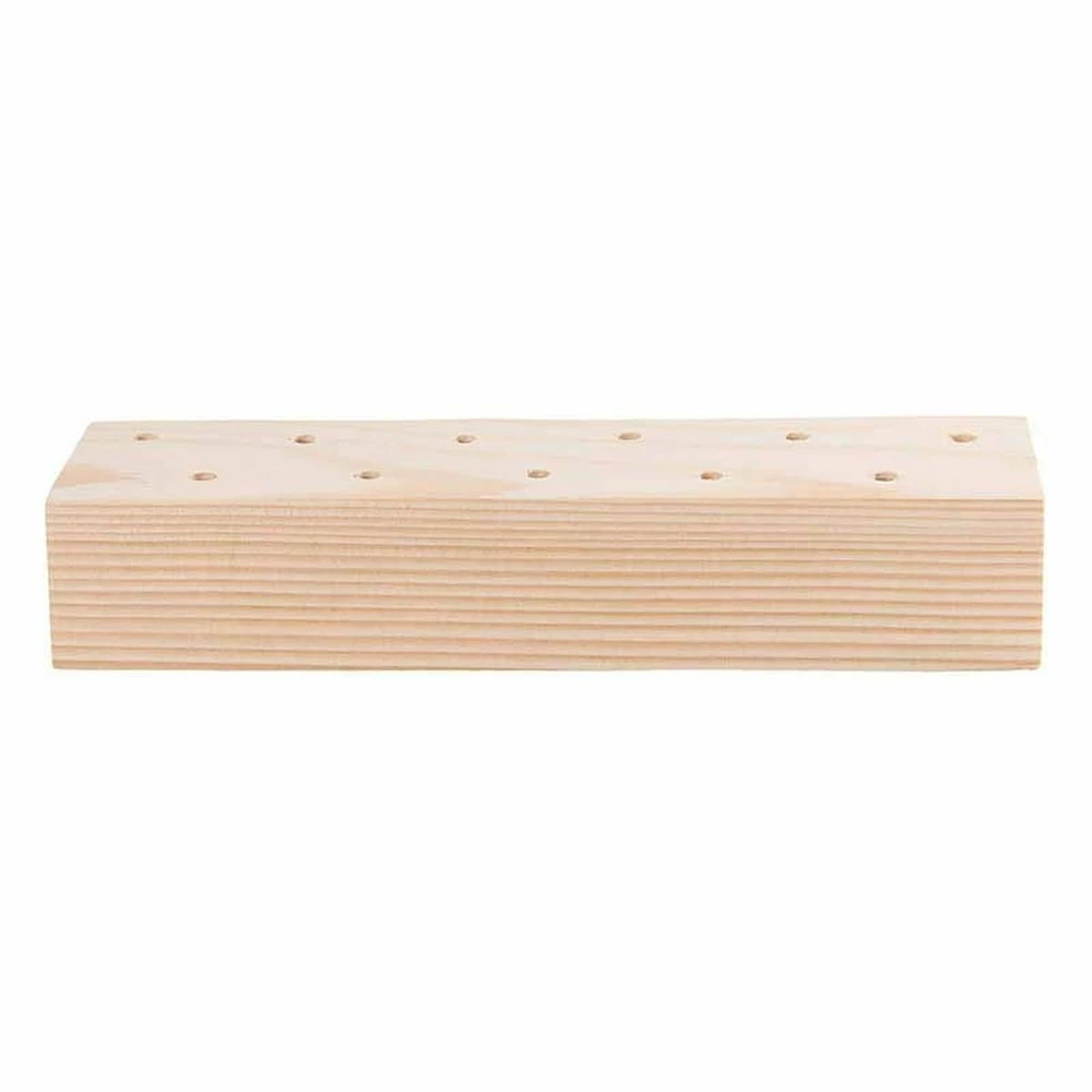 10 Supports En Bois Pour Fleurs Séchées 21 X 4 X 5 Cm – Image 2