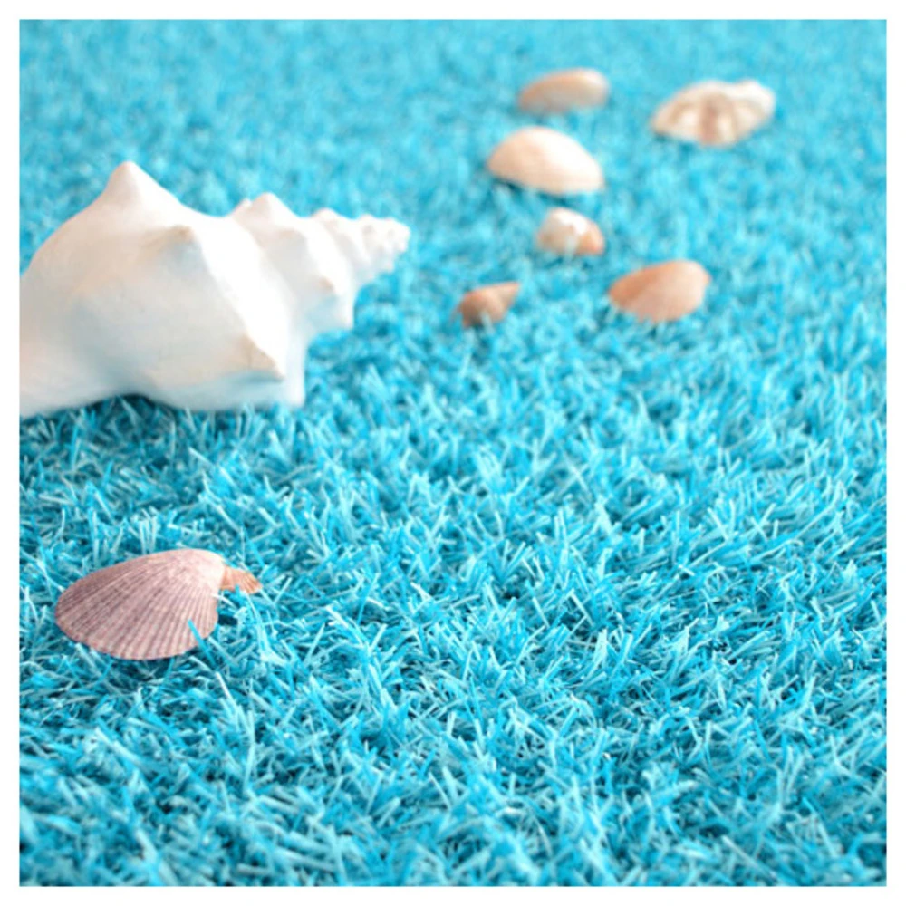 Gazon Synthétique Happy Party - Couleur Bleu - Classé Feu - 20mm - 1m X 9m – Image 5