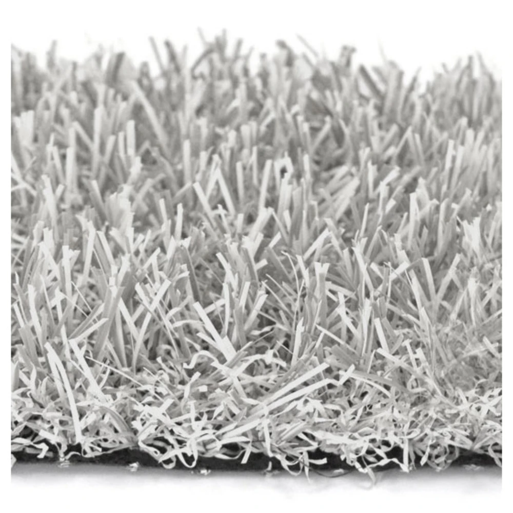 Gazon Synthétique Happy Party - Couleur Gris Clair - Classé Feu - 20mm - 2m X 10m – Image 2