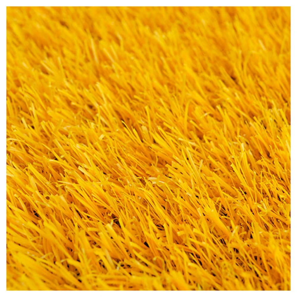 Gazon Synthétique Peps - Couleur Jaune Orangé - 20mm - 2m X 4m – Image 3