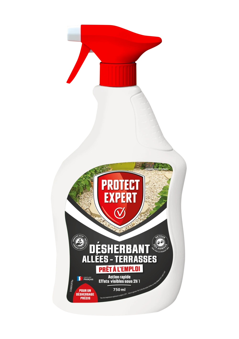 Procourpal750n |pulvérisateur Désherbant Concentré | Grandes Cours Et