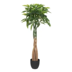 ATMOSPHERA Plante Artificielle Arbre Pachira En Pot H 110 Cm
