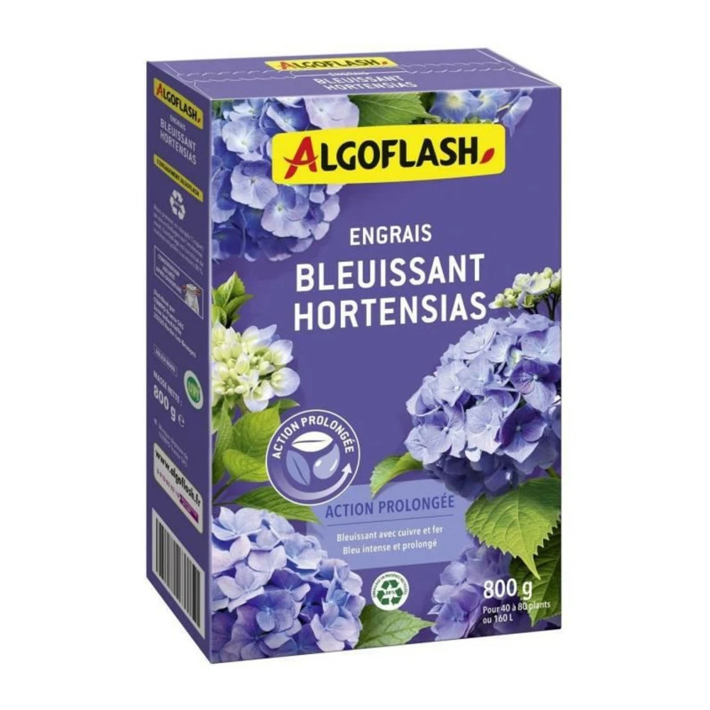 Engrais Bleuissant Hortensias - Naturasol - Action Prolongée 800g