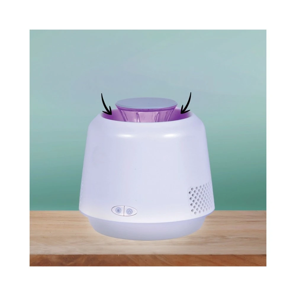 Piège Anti-insectes 2-en-1 Mosqui'trap Spécial Chambre D'enfant | Anti-moustique Et Veilleuse à Led |