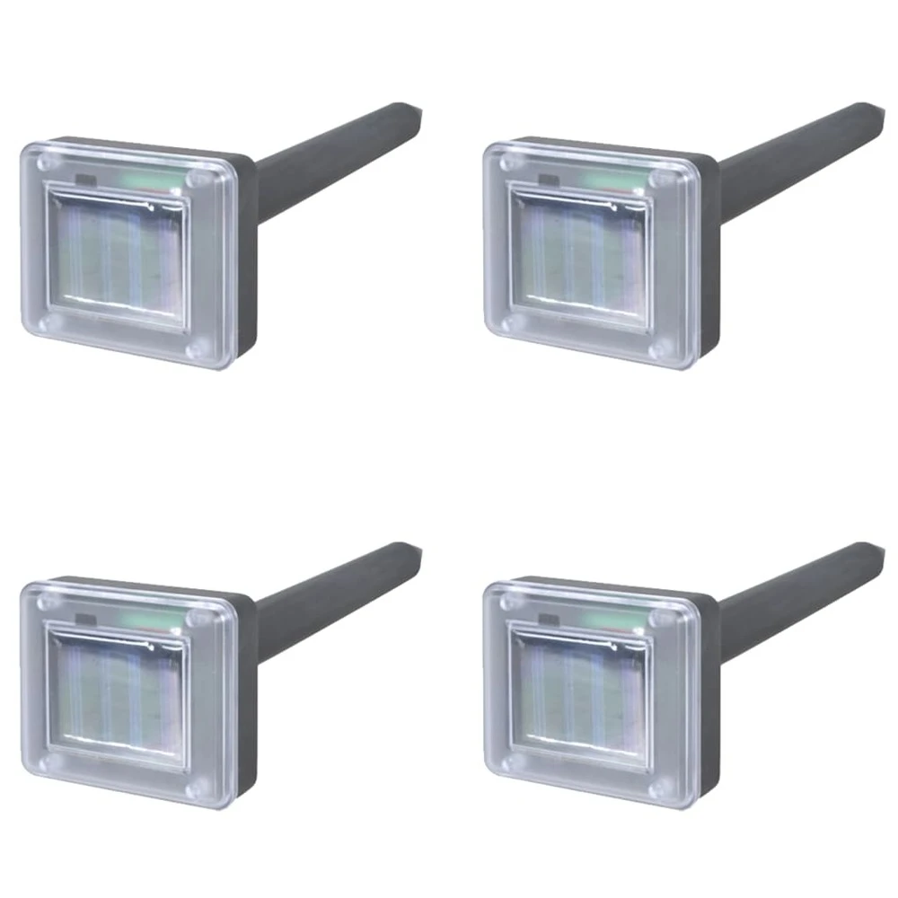 VIDAXL Kit 4 X Solaire énergie Anti Chasse De Rongeurs