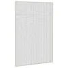 VIDAXL Moustiquaire Magnétique Pour Fenêtres Blanc 80x120 Cm