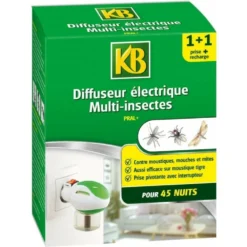 Diffuseur Electrique Multi-insectes + Recharge - 35 Ml